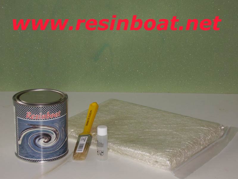KIT VETRORESINA 1 KG