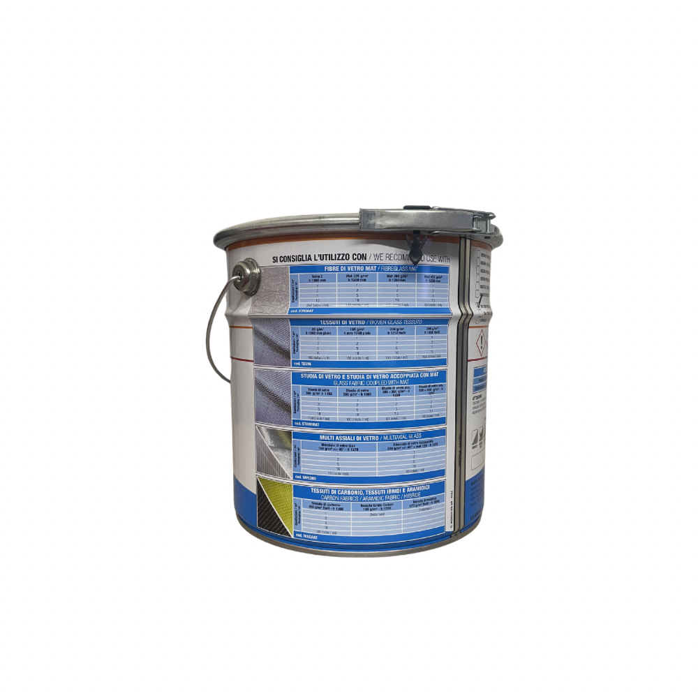 Gelcoat nero per stampi a pennello - 5 kg - immagine 2